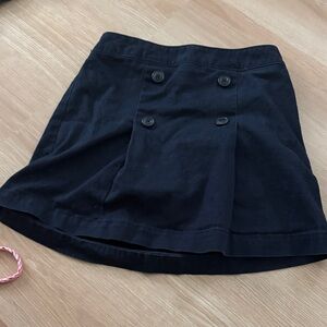Navy Blue uniform Skort skirt